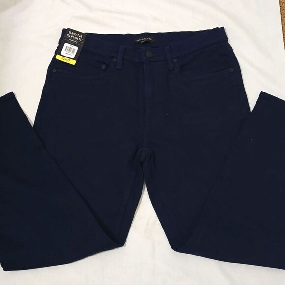 Banana Republic men’s pants  fit 5 pockets size 32x29 NWT - Picture 1 of 5